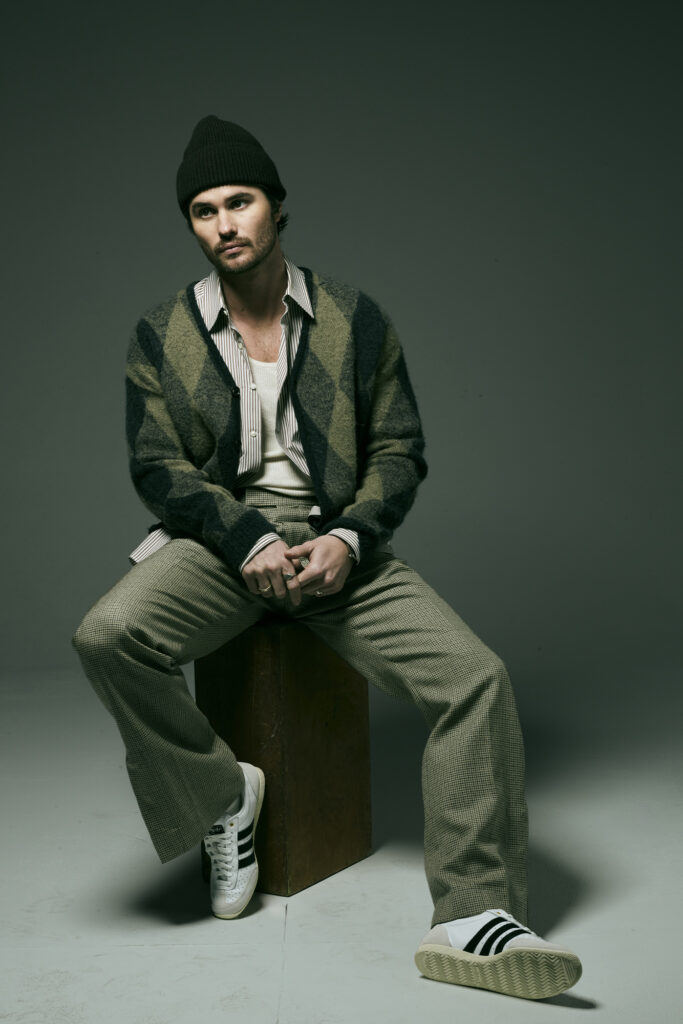 Chase Stokes interview portrait by Daniel Prakopcyk