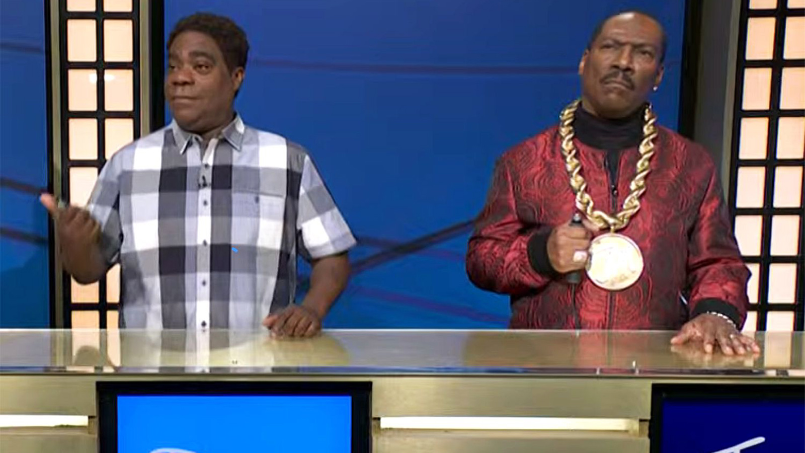 Eddie Murphy Tracy Morgan impression at SNL50