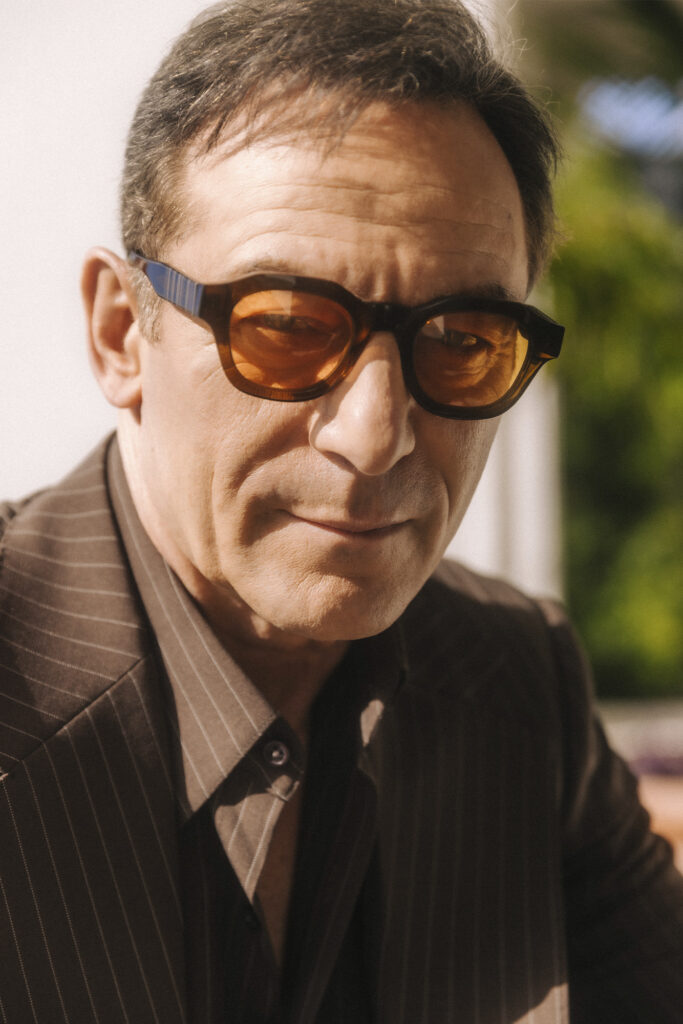 Jason Isaacs interview for White Lotus shot at Chateau Marmont portraits by Elizabeth Weinberg