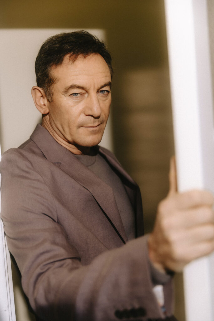 Jason Isaacs interview for White Lotus shot at Chateau Marmont portraits by Elizabeth Weinberg