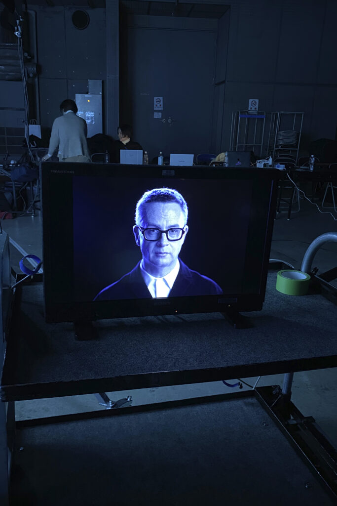 7 / 8 – Prada Aoyama – Satellites Nicolas Winding Refn Behind-the-scenes recording for “Satellites” conversation by Nicolas Winding Refn with Hideo Kojima Prada Aoyama Tokyo / 18.4 – 25.8.2025