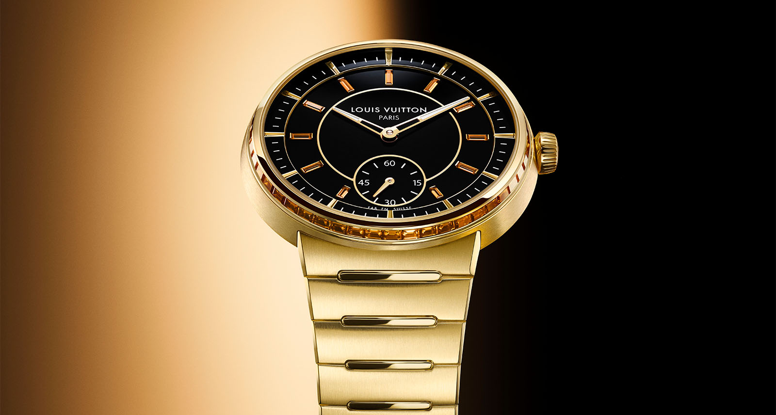 LV Tambour Yellow Gold