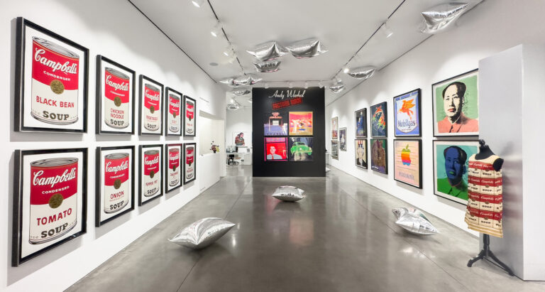 Andy Warhol Factory Made curated by Alan Ganev at Taglialatella Galleries