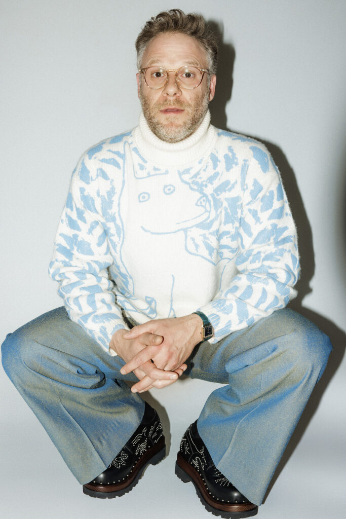 Seth Rogen interview on new series "The Studio"