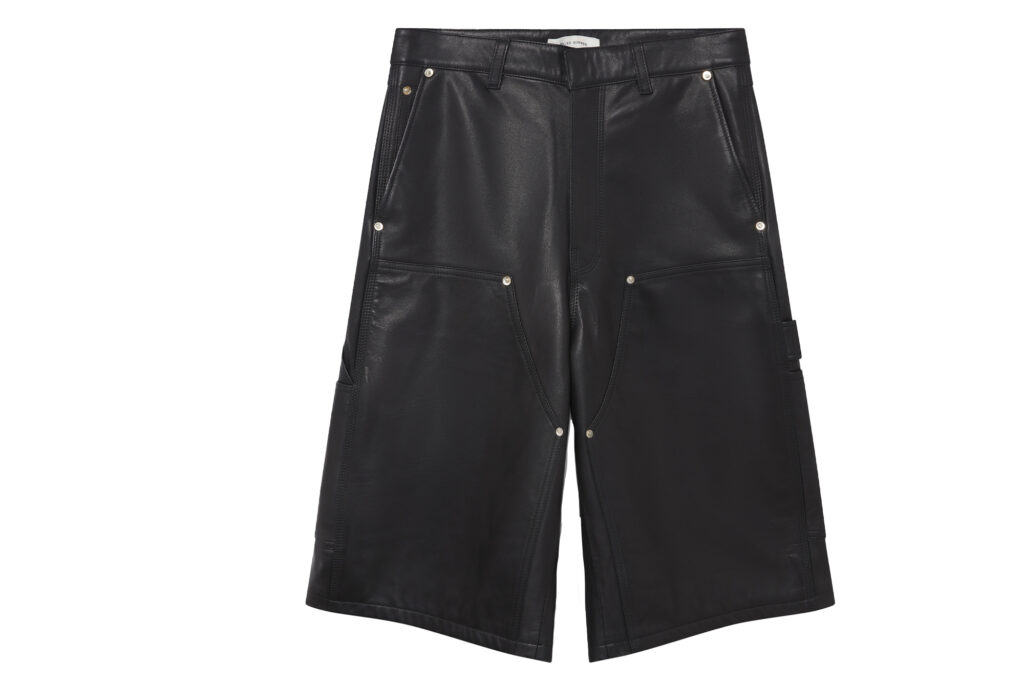 Wales Bonner Leather Rider Ivy Short