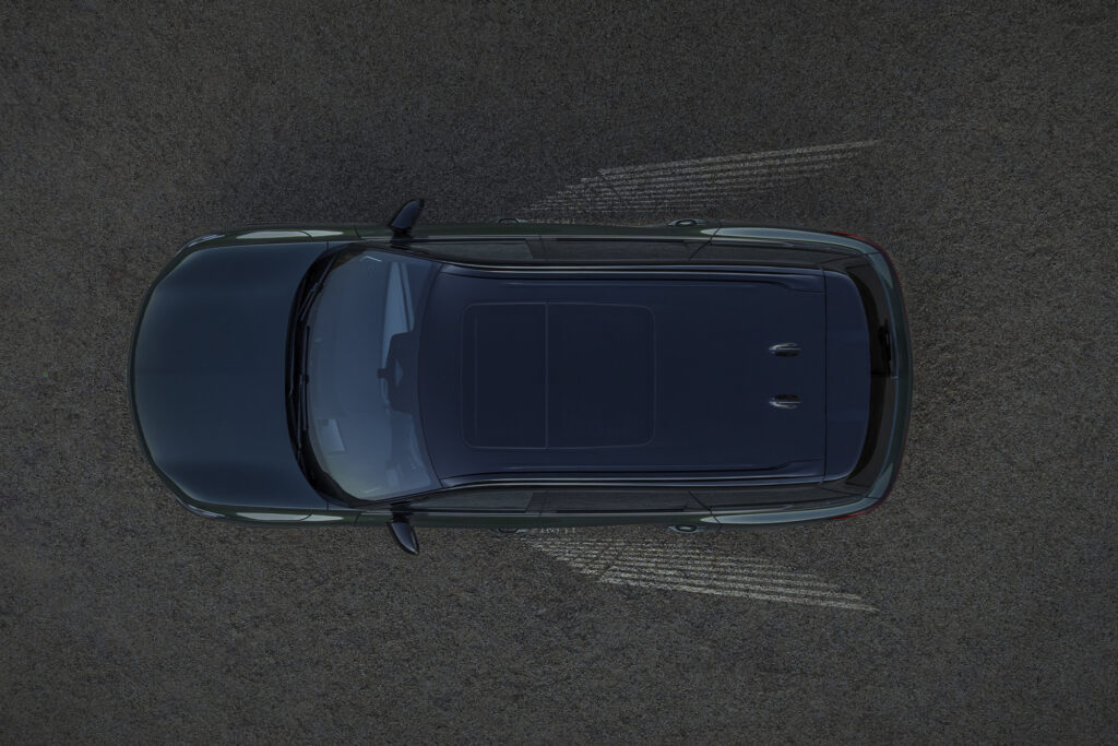 2026 INFINITI QX60 5-2025 Exterior aerial view