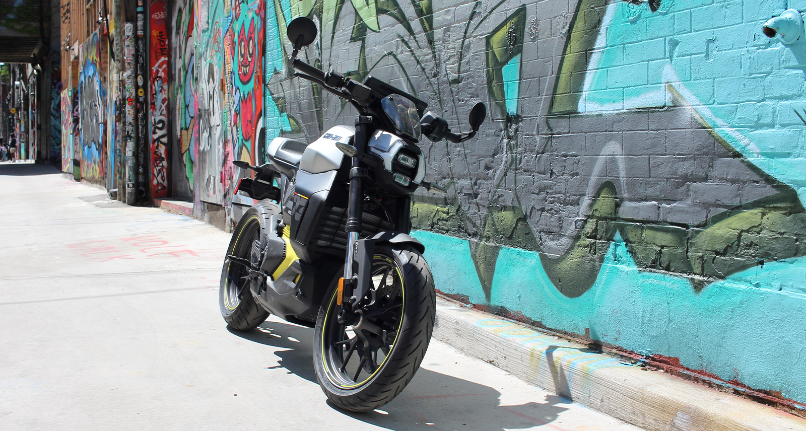 The Can-Am Pulse electric motorbike