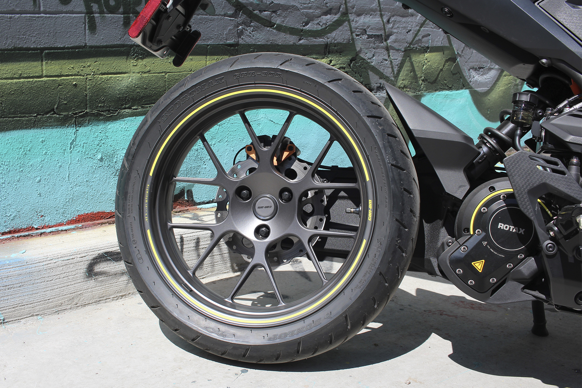 The Can-Am Pulse electric motorbike