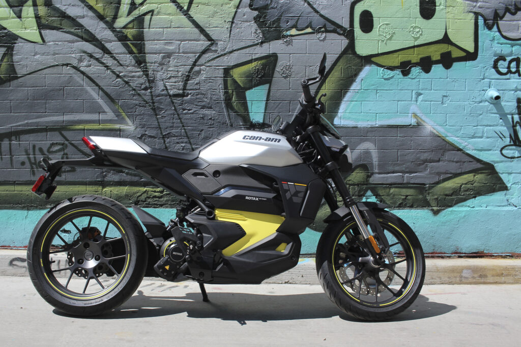 The Can-Am Pulse electric motorbike