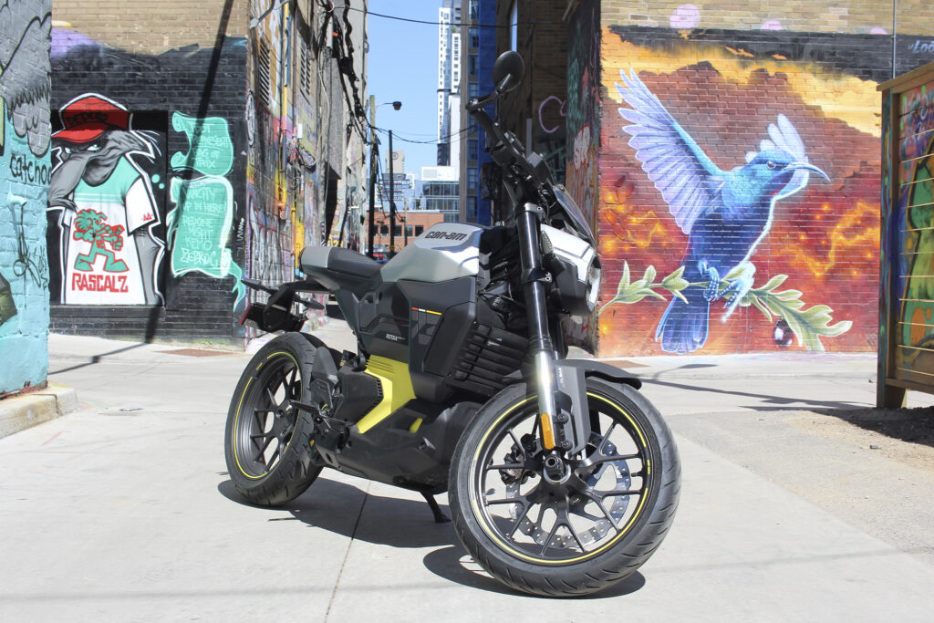 The Can-Am Pulse electric motorbike