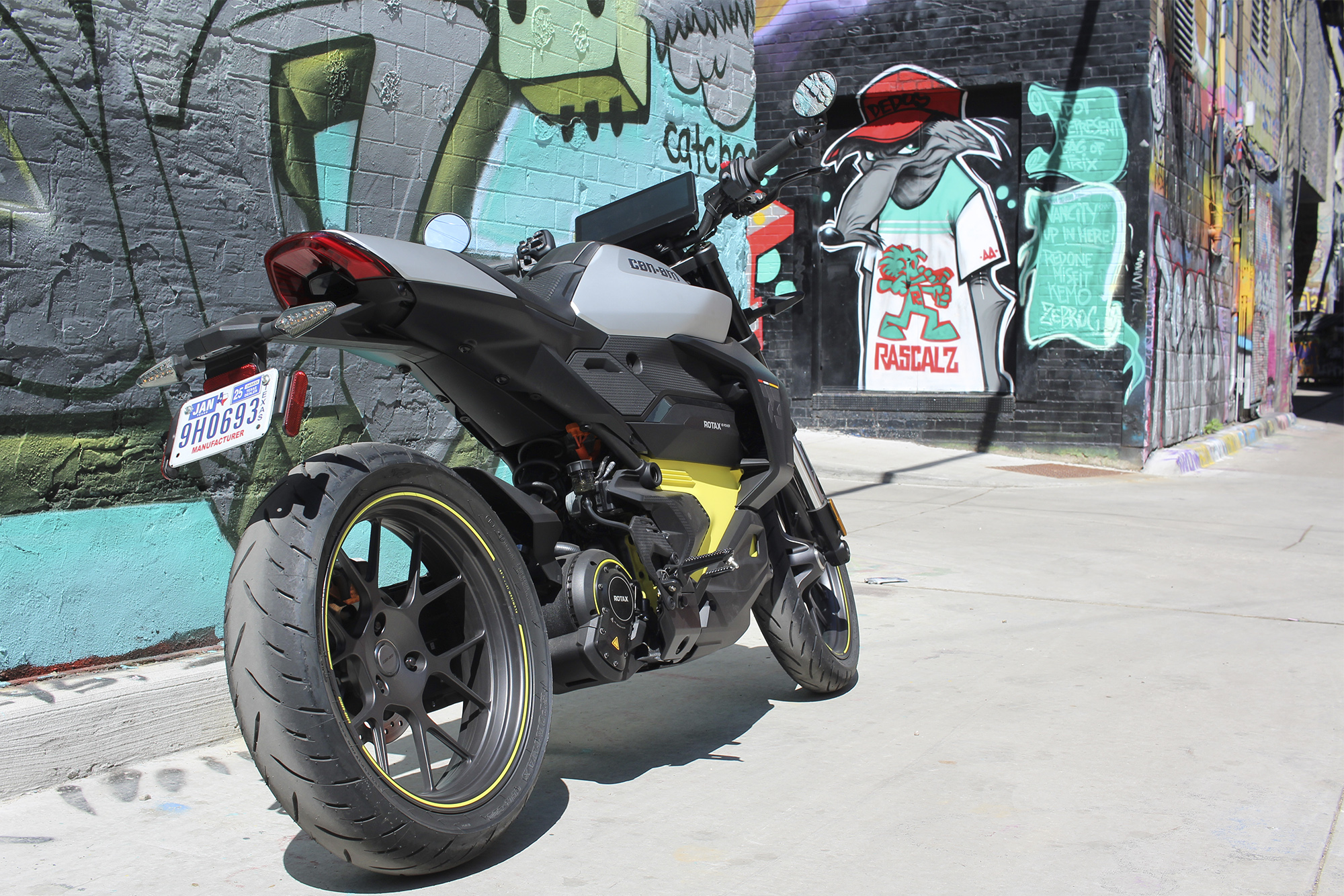 The Can-Am Pulse electric motorbike