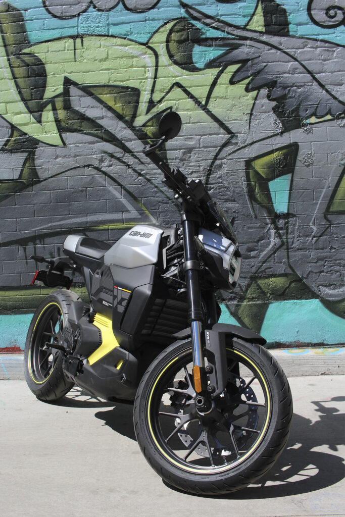 The Can-Am Pulse electric motorbike