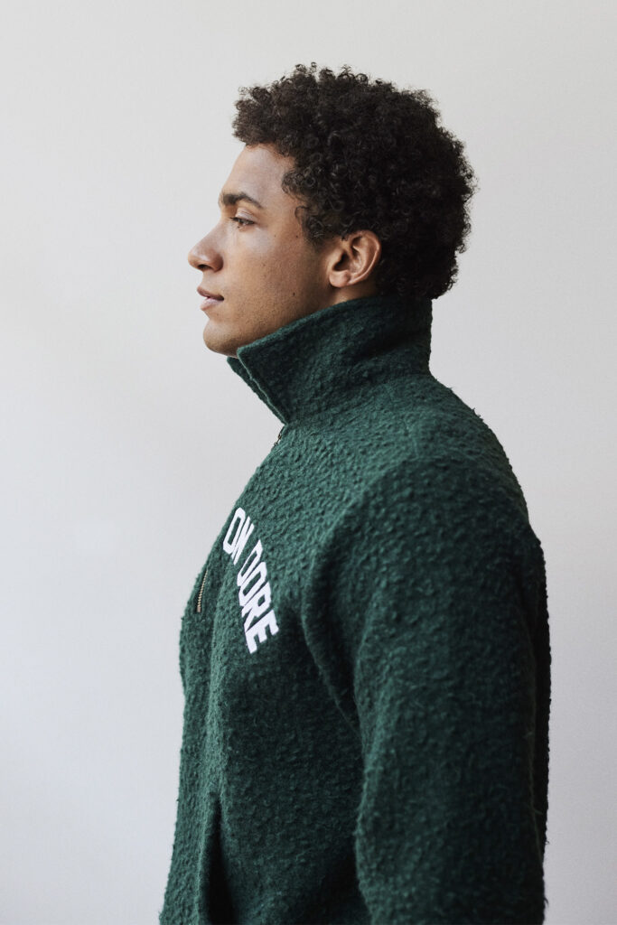 Corteon Moore Photo by Daniel Matallana look by Aimé Leon Dore