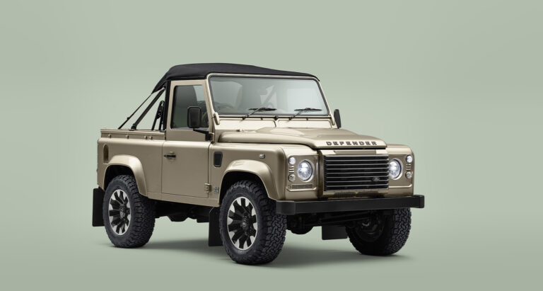 Land Rover's Classic Defender V8