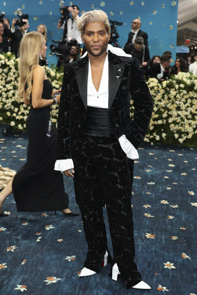 Law Roach at the Met Gala in Burberry copyright burberry