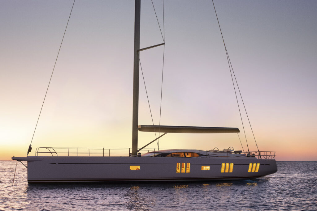 Oyster 805 5-2025 courtesy of Oyster Yachts via Shamin Abas Communications