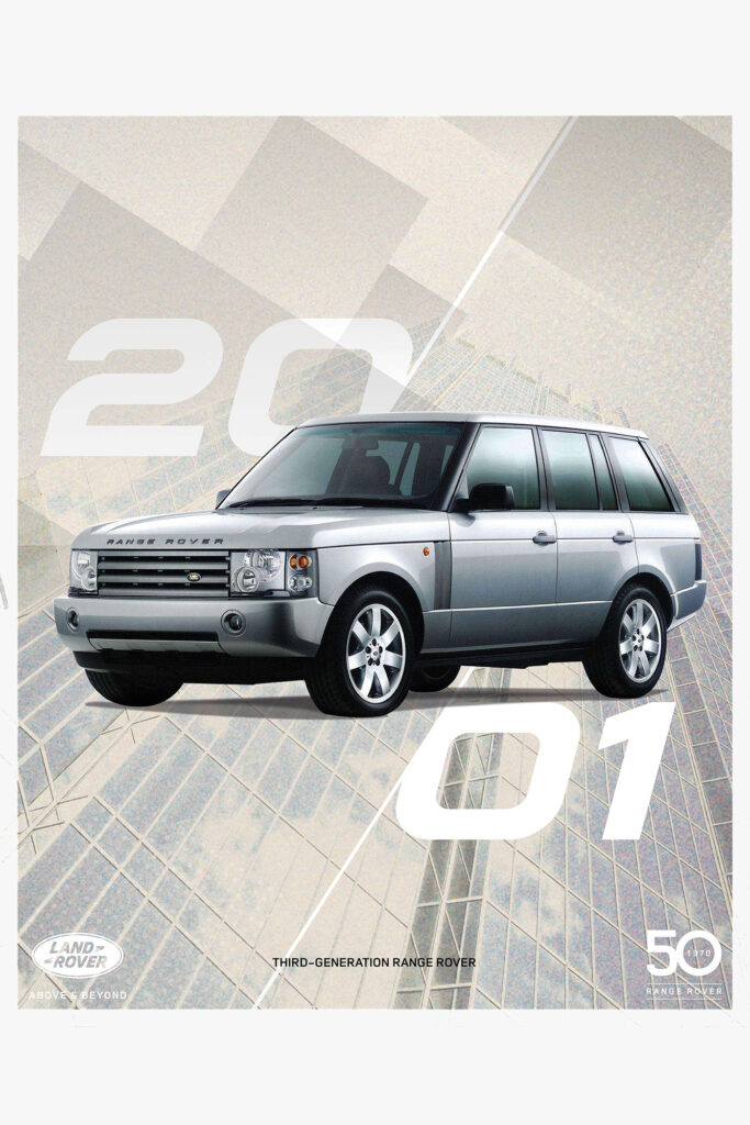 Range Rover Ad from 2001