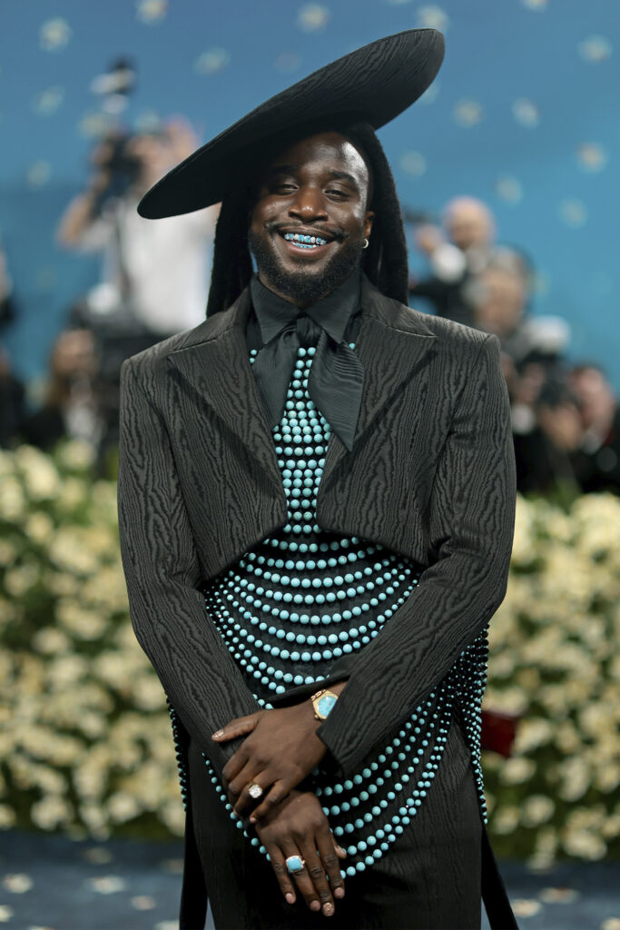 Shaboozey best dressed men at the Met Gala 2025 Photo by Dimitrios Kambouris - Getty Images for The Met Museum Vogue