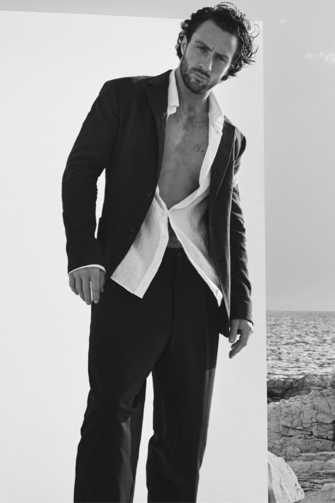 Aaron Taylor-Johnson interview for Armani Acqua di Gio