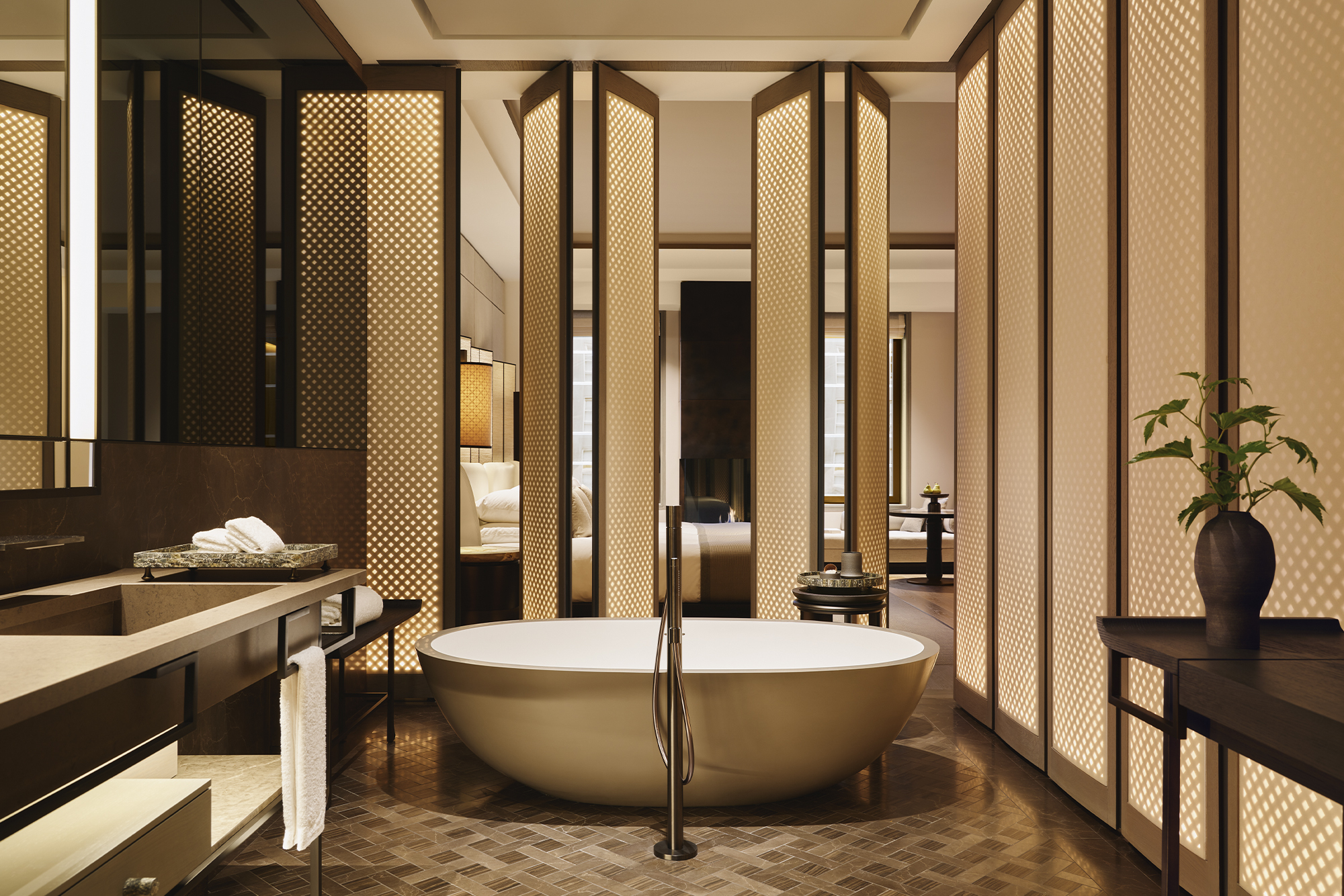 Photos of Aman Hotel NYC, courtesy of JGPR.