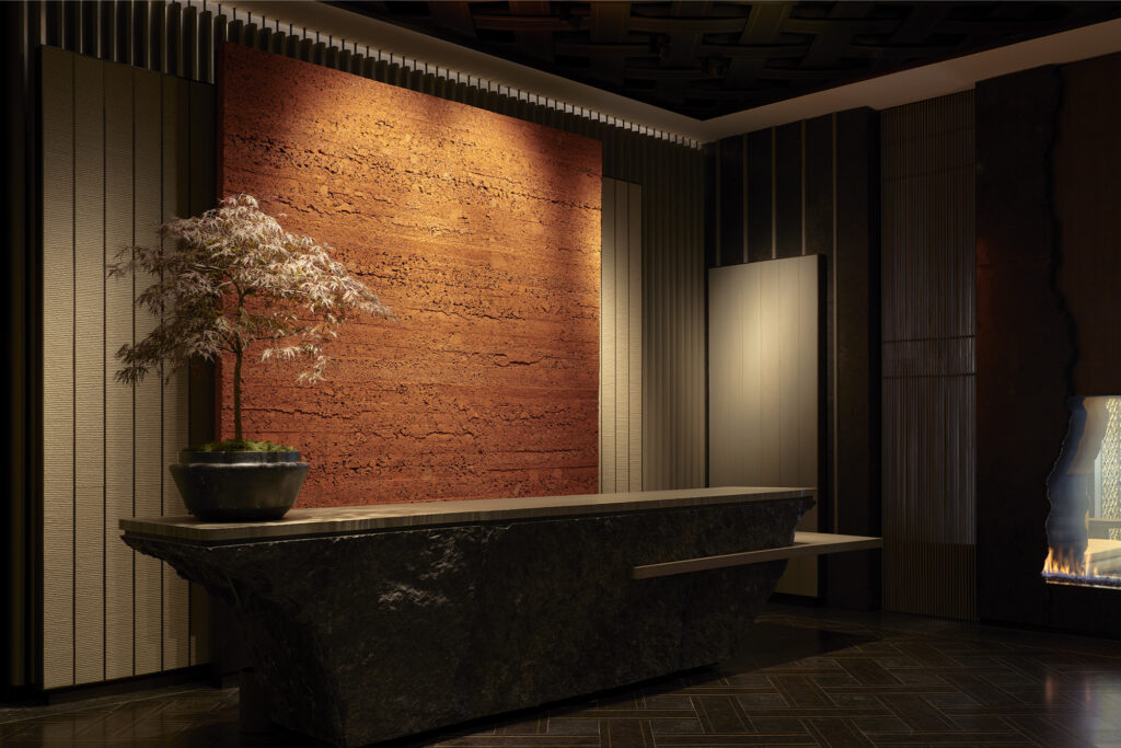 Photos of Aman Hotel NYC, courtesy of JGPR. Lobby.