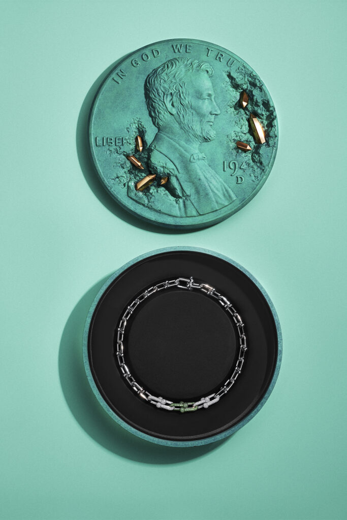Daniel Arsham and Tiffany & Co. collaboration jewellery