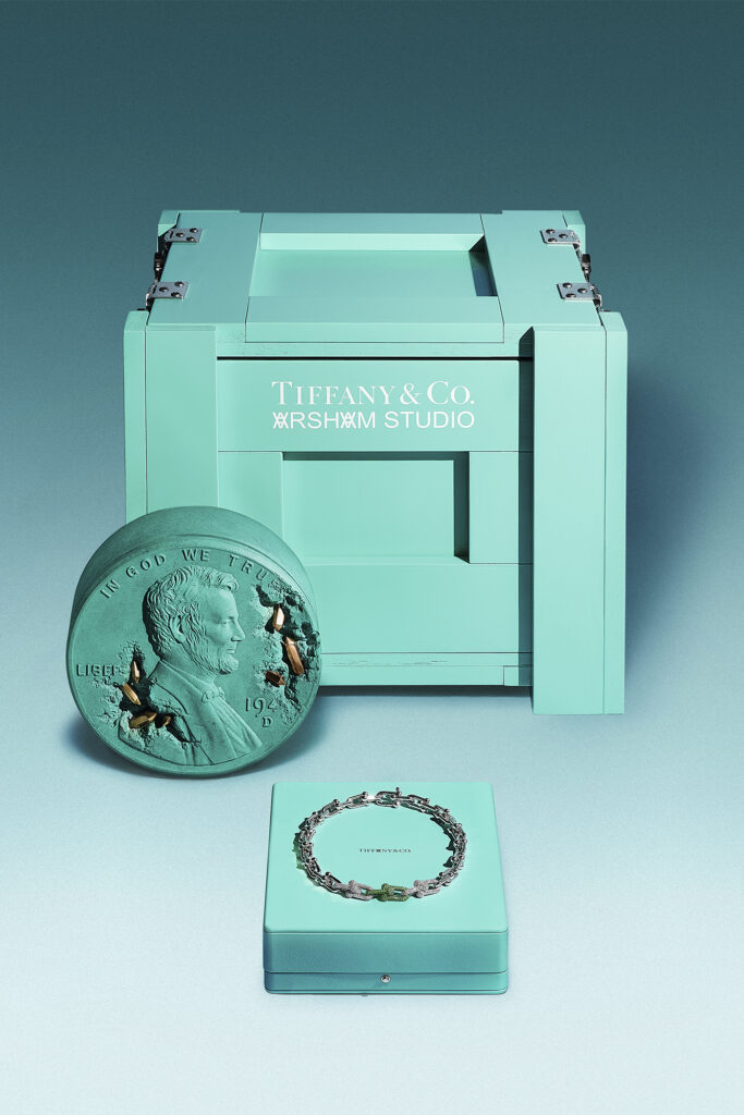 Daniel Arsham and Tiffany & Co. collaboration jewellery
