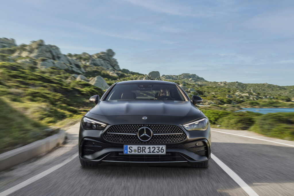 Mercedes-Benz CLE 300. Photos from SHARP Spring 2025.