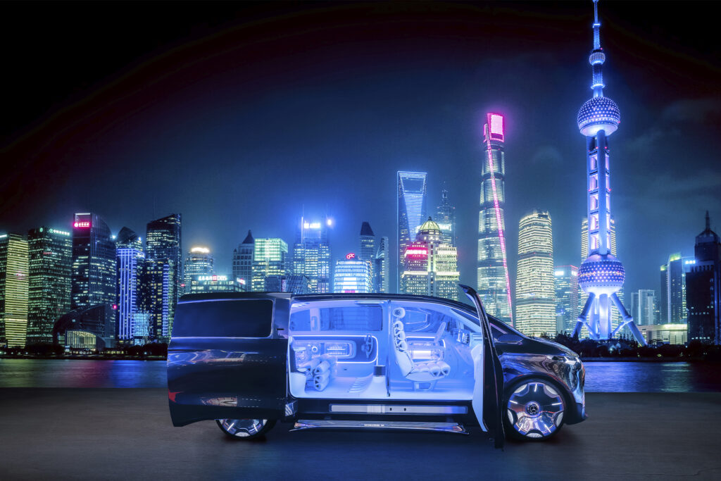 Mercedes VLS / Vision V, photo courtesy of Mercedes-Benz