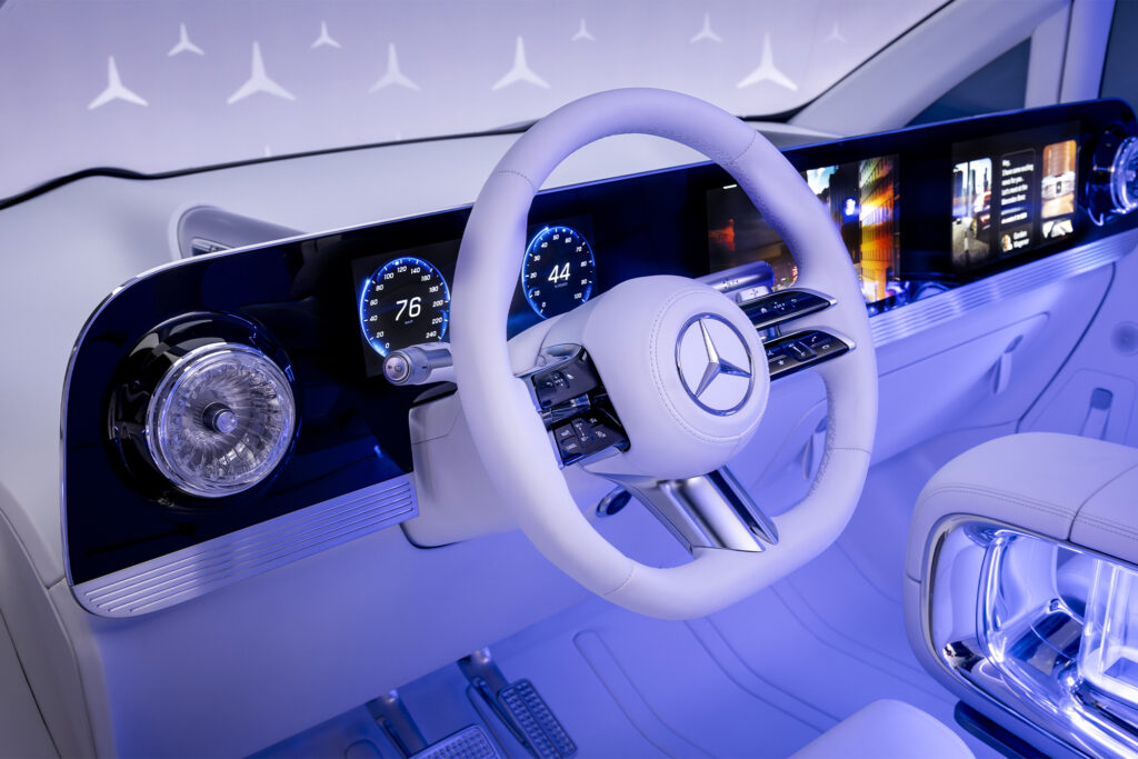 Mercedes VLS / Vision V, photo courtesy of Mercedes-Benz