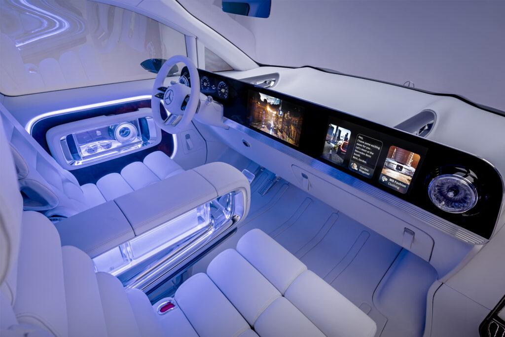 Mercedes VLS / Vision V, photo courtesy of Mercedes-Benz