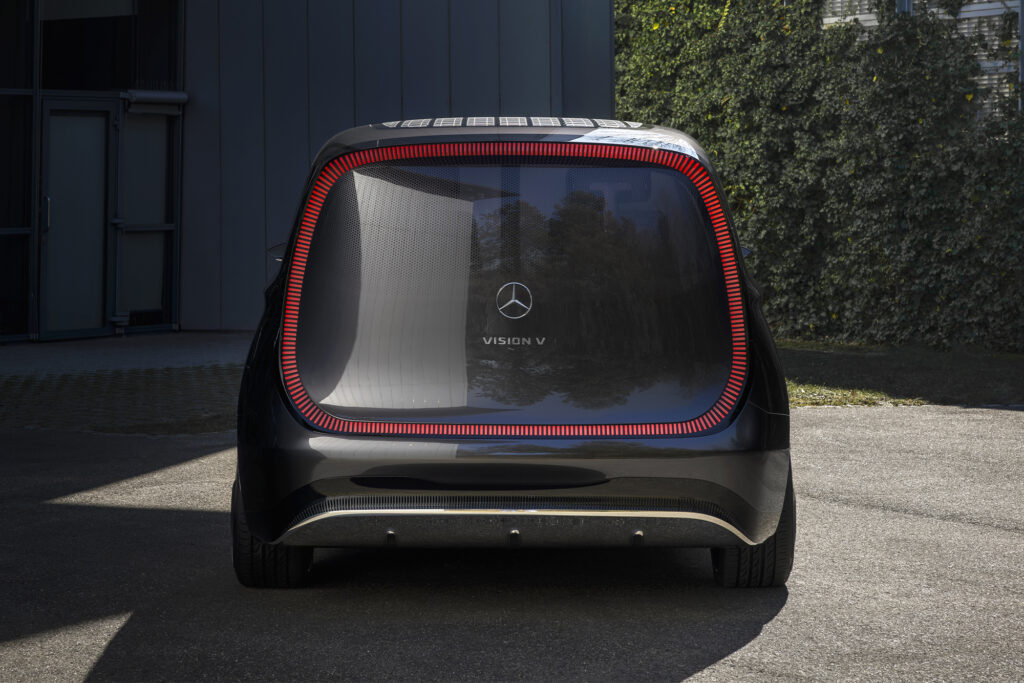 Mercedes VLS / Vision V, photo courtesy of Mercedes-Benz