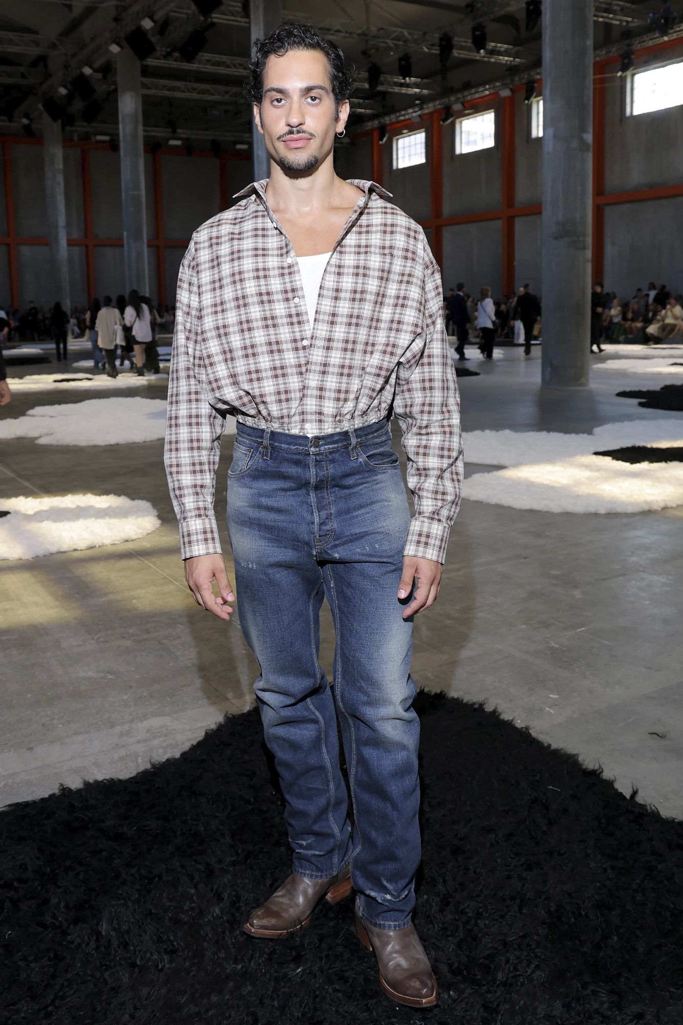 Prada Men's Spring-Summer 2026 Fashion Show in Milan 6-2025 Mahmood