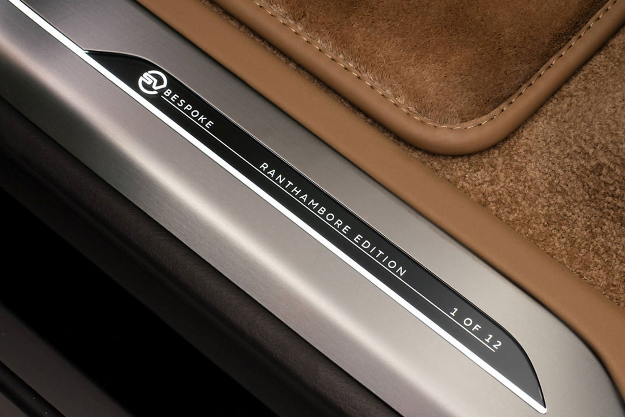 Range Rover's India-exclusive Ranthambore Edition by SV Bespoke.