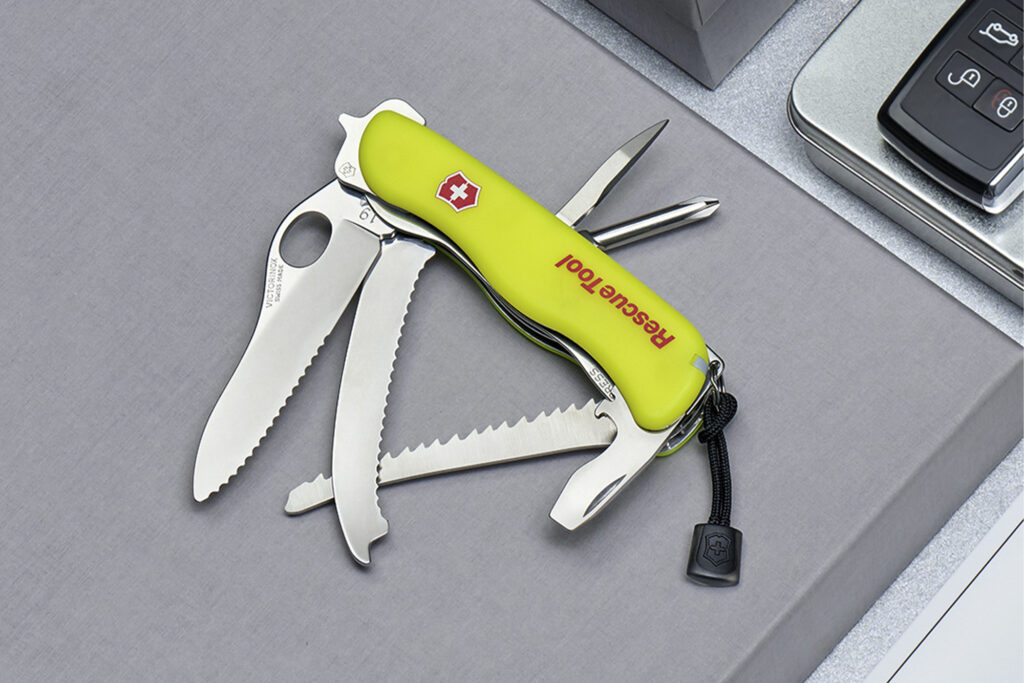 For the “Safety First” Dad: Victorinox Rescue Tool MW