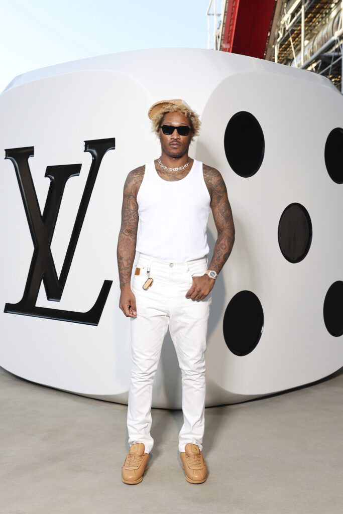 Future attends Louis Vuitton Menswear SS26