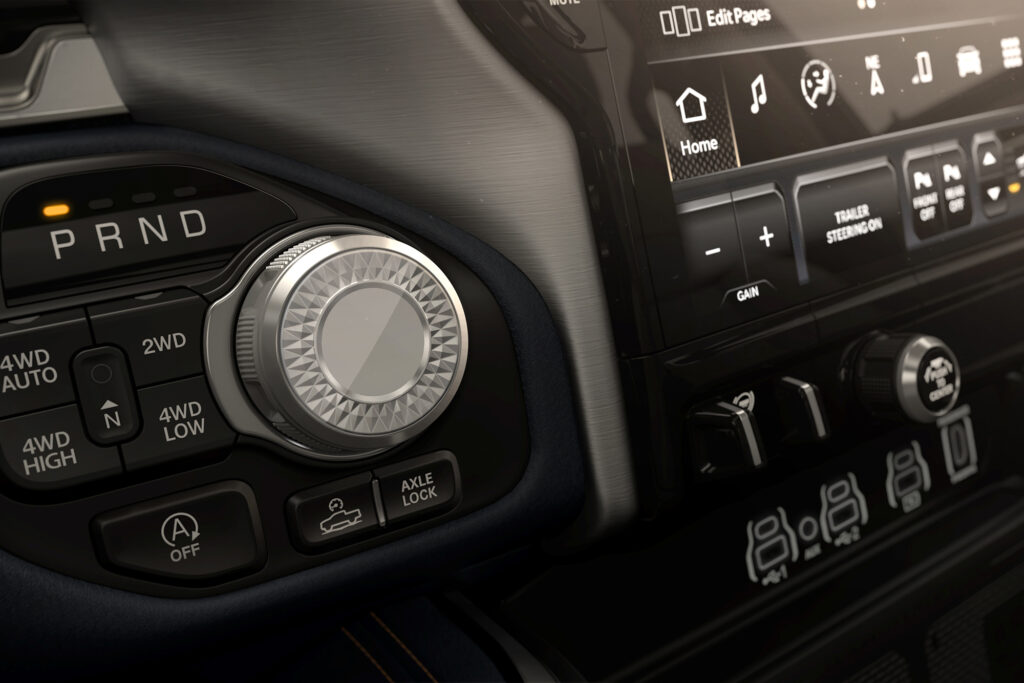 ram tungsten hurricane engine interior