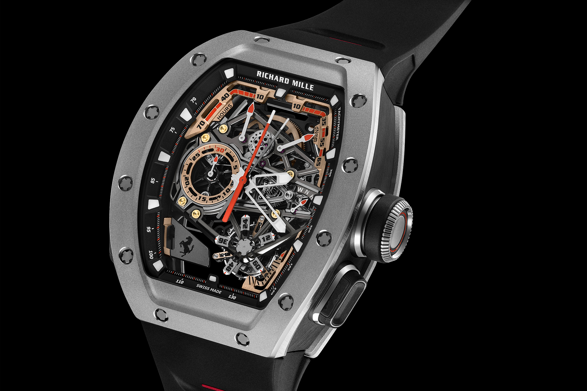 RM 43-01 Tourbillon Split-Seconds Chronograph Ferrari
