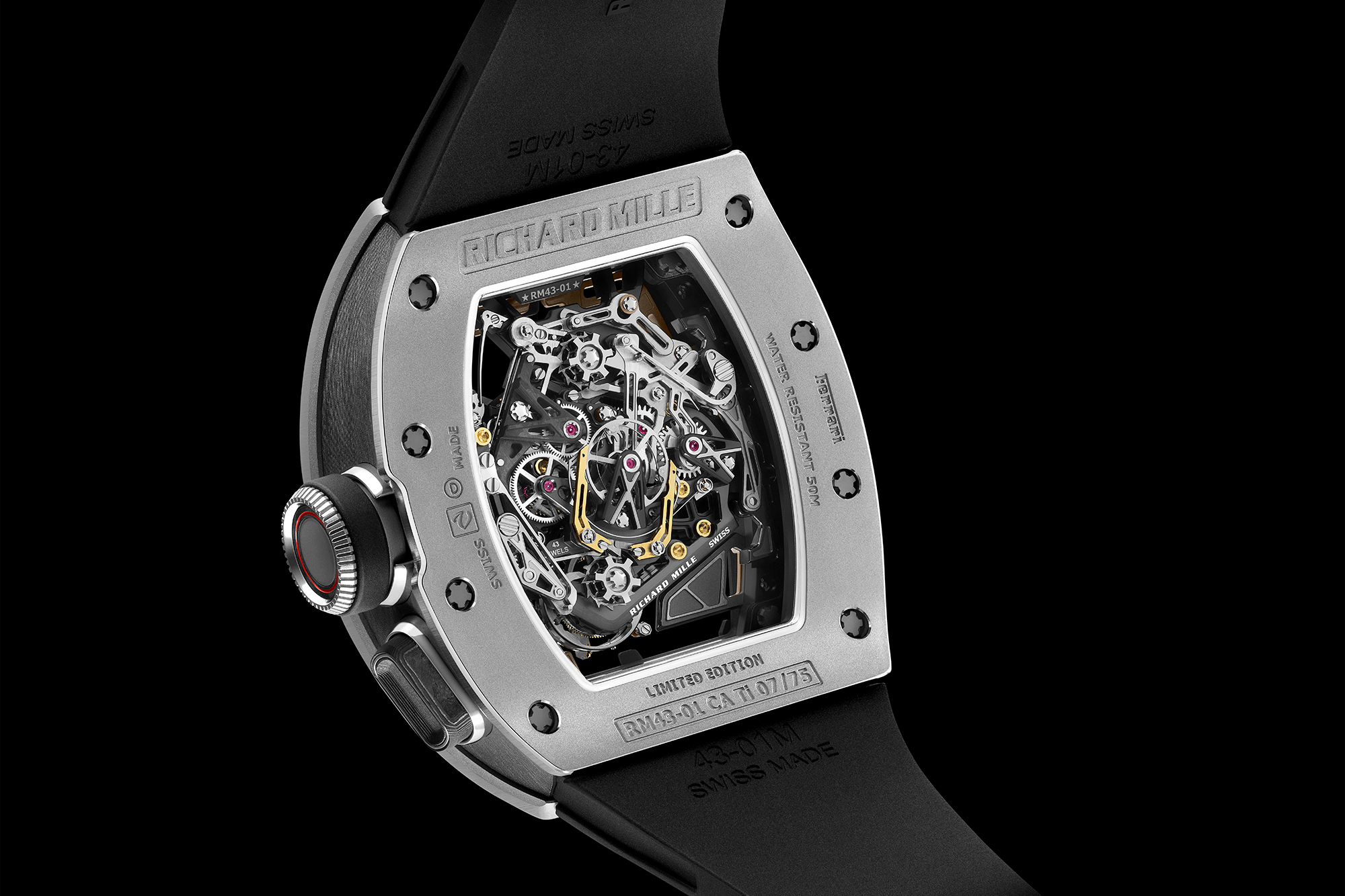 RM 43-01 Tourbillon Split-Seconds Chronograph Ferrari