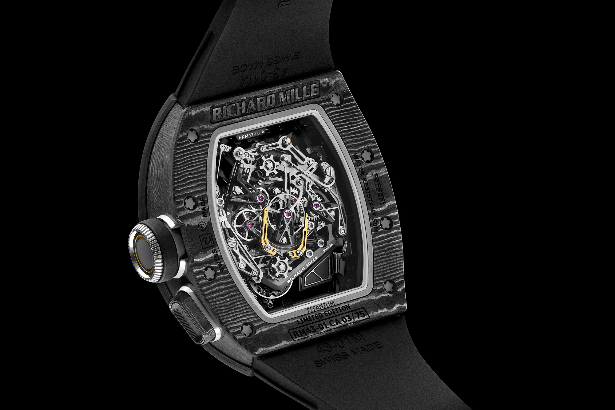 RM 43-01 Tourbillon Split-Seconds Chronograph Ferrari