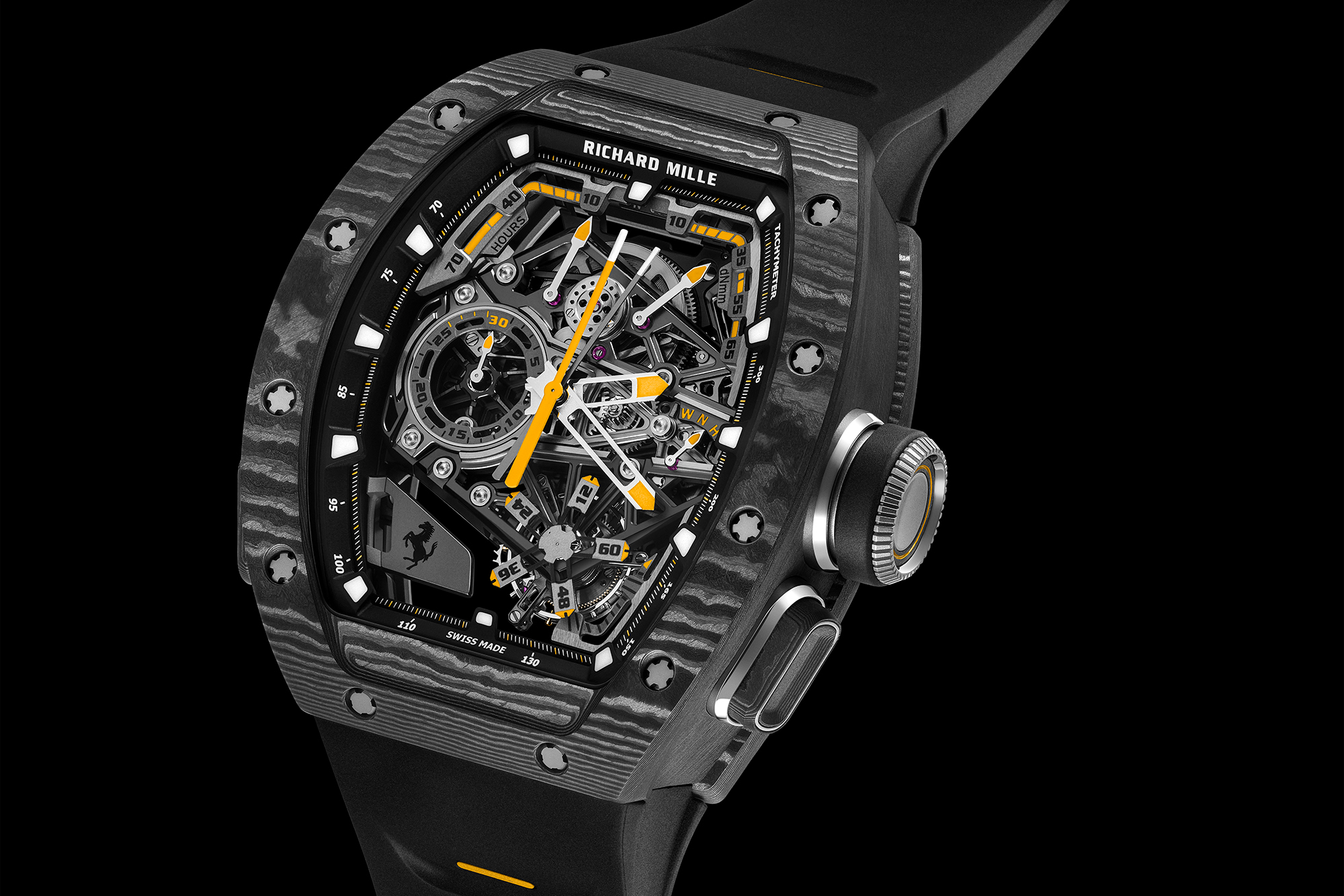 RM 43-01 Tourbillon Split-Seconds Chronograph Ferrari