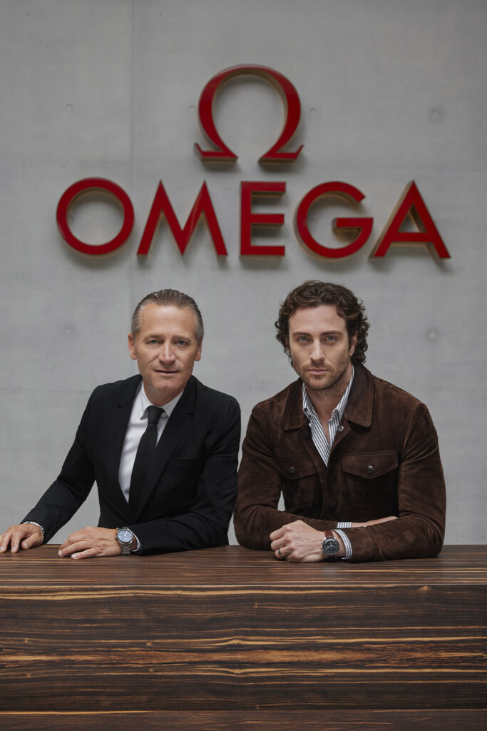 Aaron Taylor-Johnson is the new ambassador for OMEGA Speedmaster. Photos supplied by Omega.