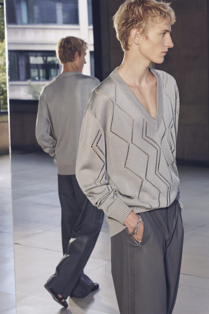 Hermès Men's Spring-Summer 2026 INSITU. Photo by Bruno Staub, courtesy of Hermès.