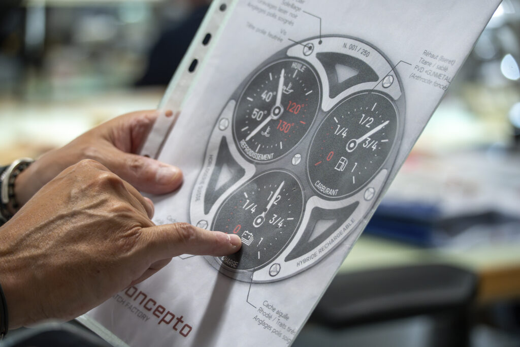 Bugatti Tourbillon Instruments