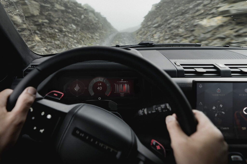 DEFENDER OCTA BLACK. Photo courtesy of Land Rover Defender.