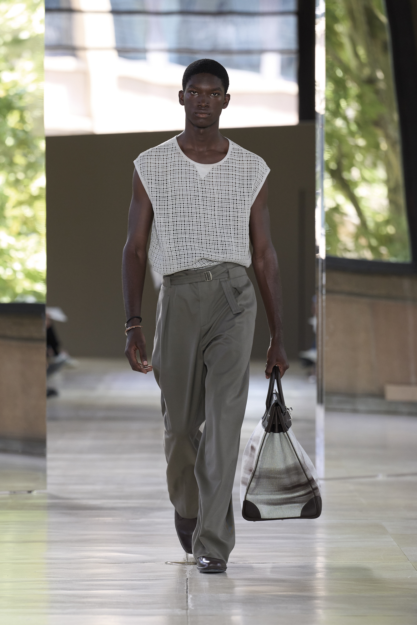 Hermès Men's Spring-Summer 2026. Photo by Filippo Fior, courtesy of Hermès.