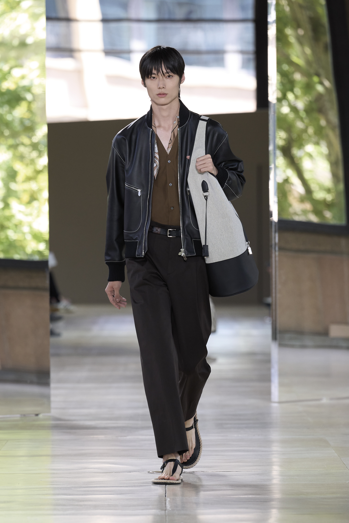 Hermès Men's Spring-Summer 2026. Photo by Filippo Fior, courtesy of Hermès.