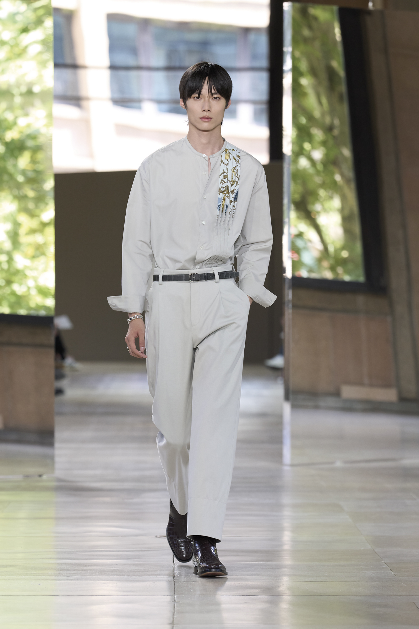 Hermès Men's Spring-Summer 2026. Photo by Filippo Fior, courtesy of Hermès.