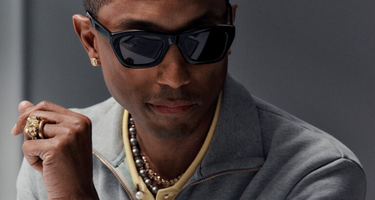 PHARRELL WILLIAMS Tiffany Titan Collection. Photo retrieved from Book for Men Spring-Summer 2025.