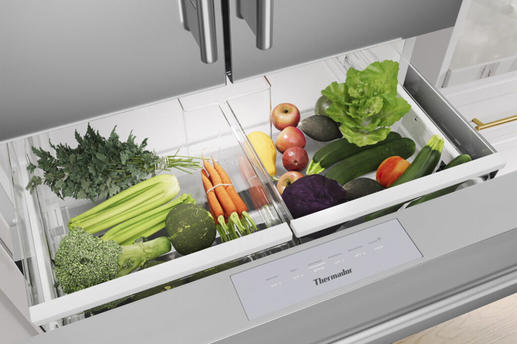 Thermador Freestanding Refrigerator . Photos courtesy of Thermador, retrieved from The Book For Men Spring-Summer 2025.